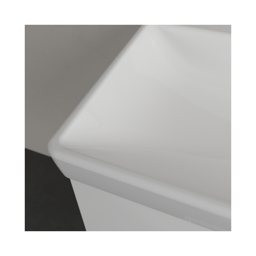 Villeroy & Boch 41568001 - Lavatório suspenso AVENTO 80x47 cm cerâmica/branco