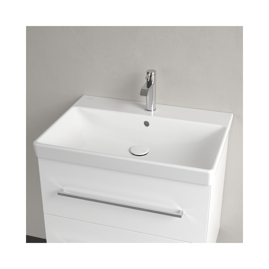 Villeroy & Boch 41586501 - Lavatório de encastrar AVENTO 65x47 cm cerâmica/branco