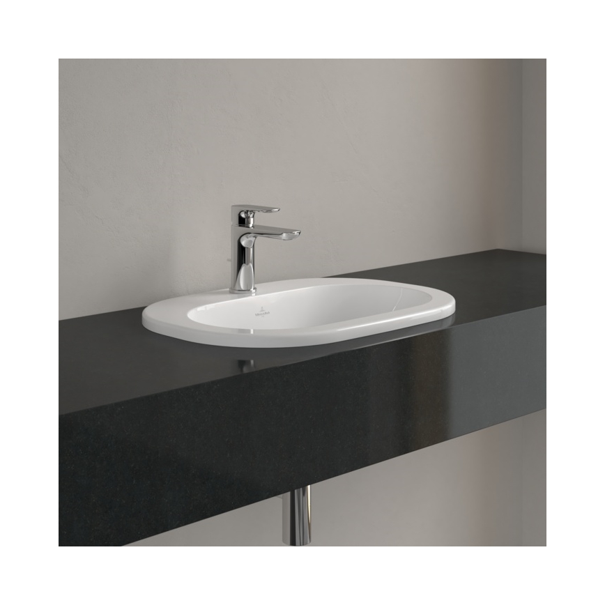 Villeroy & Boch 41615601 - Lavatório encastrado O.NOVO 56 x 40,5 cm cerâmica/branco