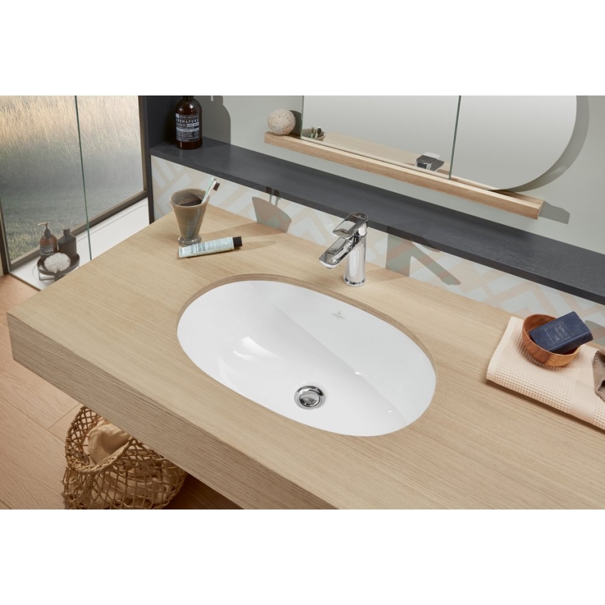Villeroy & Boch 41625001 - Lavatório de encastrar O.NOVO 53 x 32 cm cerâmica/branco