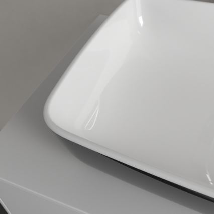 Villeroy & Boch 417258BCT8 - Lavatório de sobrepor ARTIS 58x38,5 cm cerâmica/preto