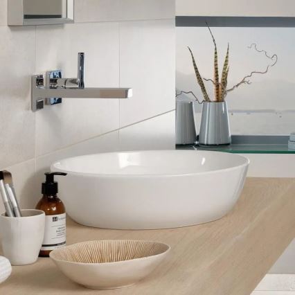 Villeroy & Boch 41794301 - Lavatório de apoio ARTIS diâmetro 43 cm cerâmica/branco