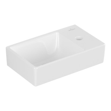 Villeroy & Boch 43003L01 - Lavatório suspenso AVENTO 36x22 cm cerâmica/branco