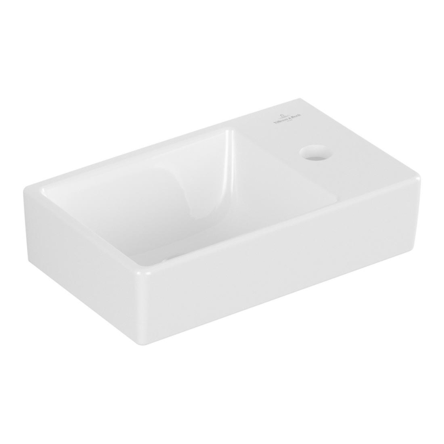 Villeroy & Boch 43003L01 - Lavatório suspenso AVENTO 36x22 cm cerâmica/branco