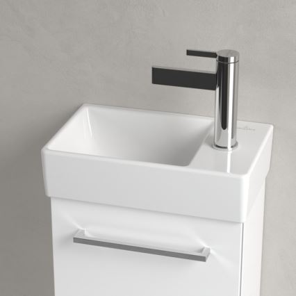 Villeroy & Boch 43003L01 - Lavatório suspenso AVENTO 36x22 cm cerâmica/branco
