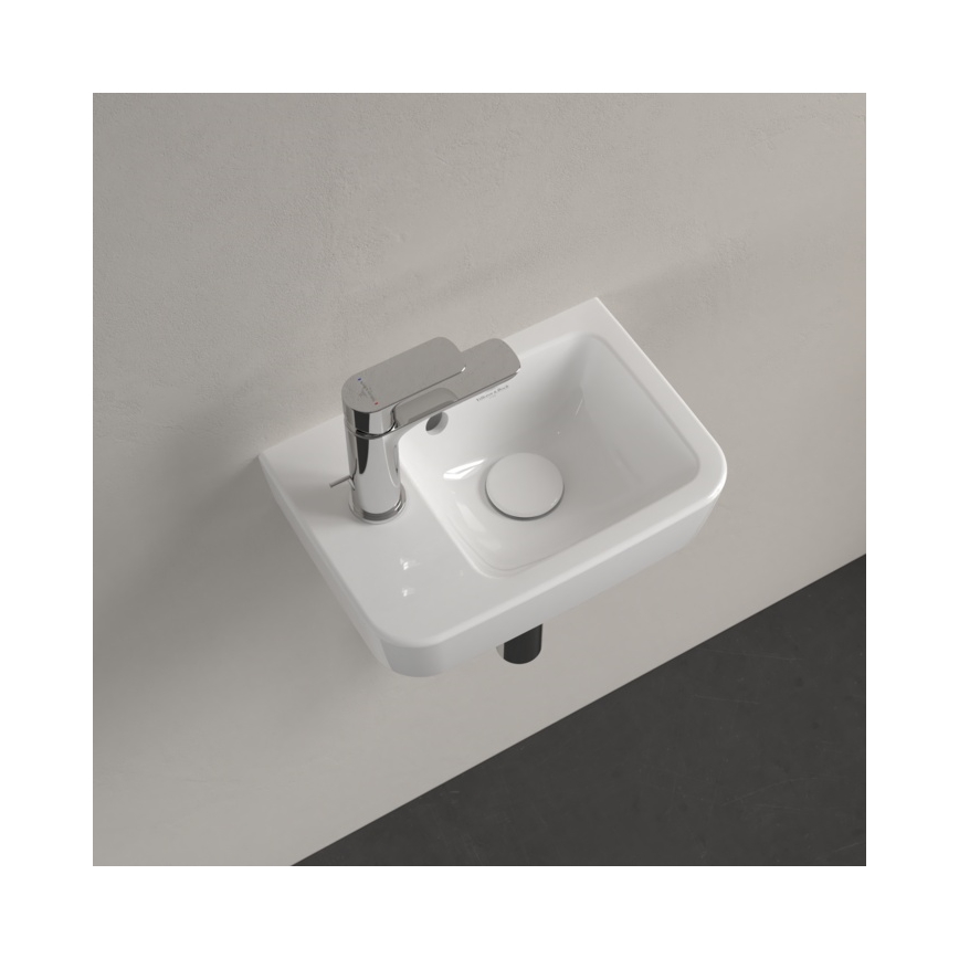 Villeroy & Boch 43423601 - Lavatório suspenso O.NOVO 36x25 cm cerâmica/branca