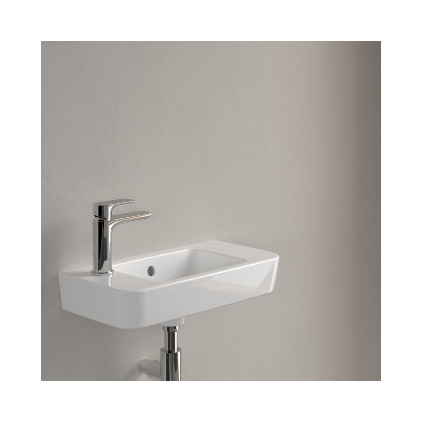 Villeroy & Boch 4342L501 - Lavatório suspenso O.NOVO 50 x 25 cm, cerâmica/branco