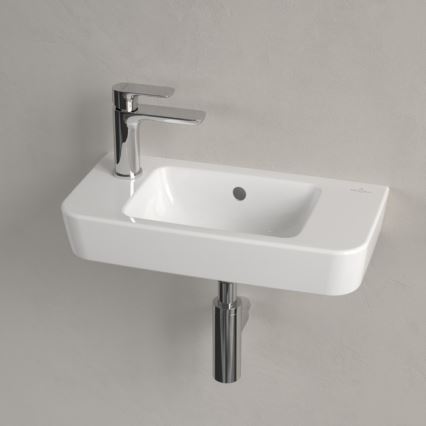 Villeroy & Boch 4342L501 - Lavatório suspenso O.NOVO 50 x 25 cm, cerâmica/branco