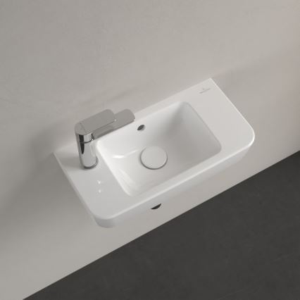 Villeroy & Boch 4342L501 - Lavatório suspenso O.NOVO 50 x 25 cm, cerâmica/branco