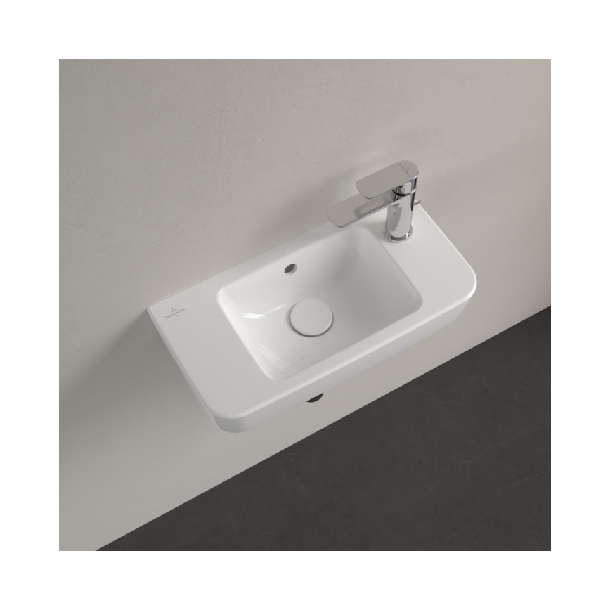 Villeroy & Boch 4342R501 - Lavatório suspenso O.NOVO 50x25 cm cerâmica/branco