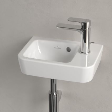 Villeroy & Boch 43433601 - Lavatório suspenso O.NOVO 36 x 25 cm, cerâmica/branco