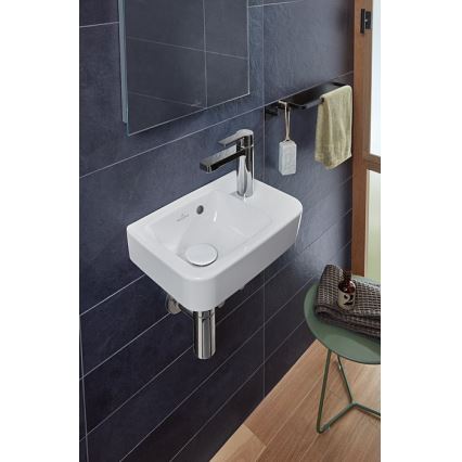 Villeroy & Boch 43433601 - Lavatório suspenso O.NOVO 36 x 25 cm, cerâmica/branco
