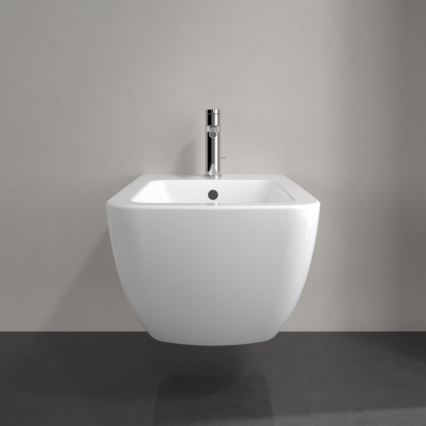 Villeroy & Boch 441100R1 - Bidé suspenso VENTICELLO cerâmica/branco