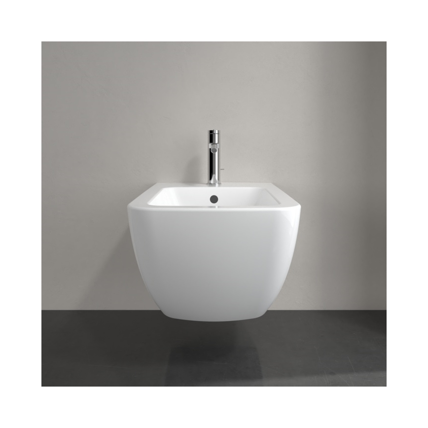 Villeroy & Boch 441100R1 - Bidé suspenso VENTICELLO cerâmica/branco