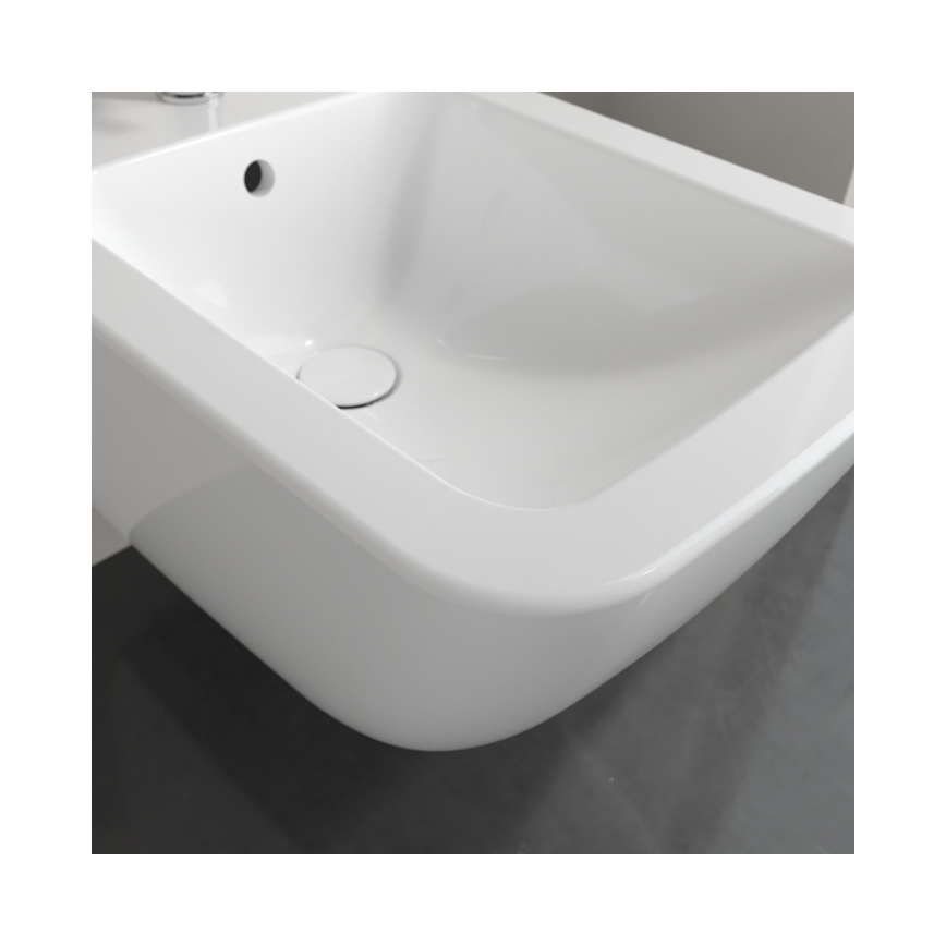 Villeroy & Boch 441100R1 - Bidé suspenso VENTICELLO cerâmica/branco
