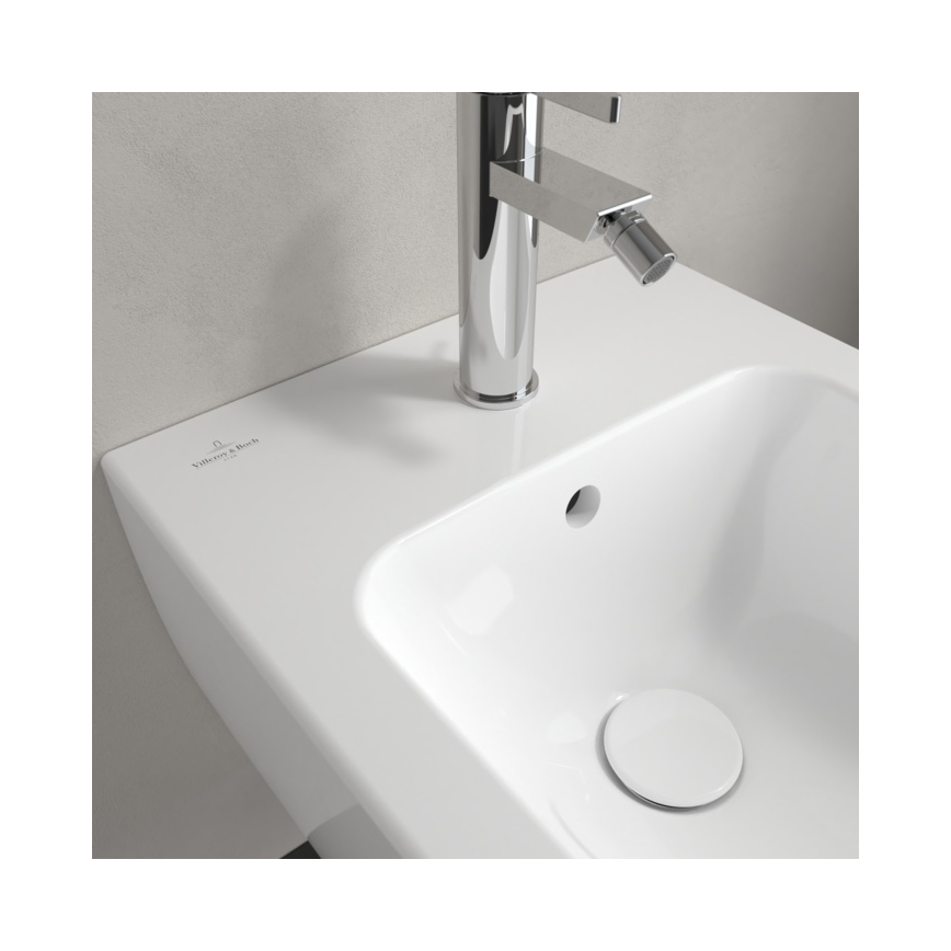 Villeroy & Boch 441100R1 - Bidé suspenso VENTICELLO cerâmica/branco