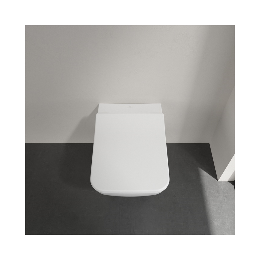 Villeroy & Boch 4611RS01 - Sanita suspensa VENTICELLO em cerâmica branca com assento SoftClose