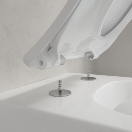 Villeroy & Boch 4611RS01 - Sanita suspensa VENTICELLO em cerâmica branca com assento SoftClose