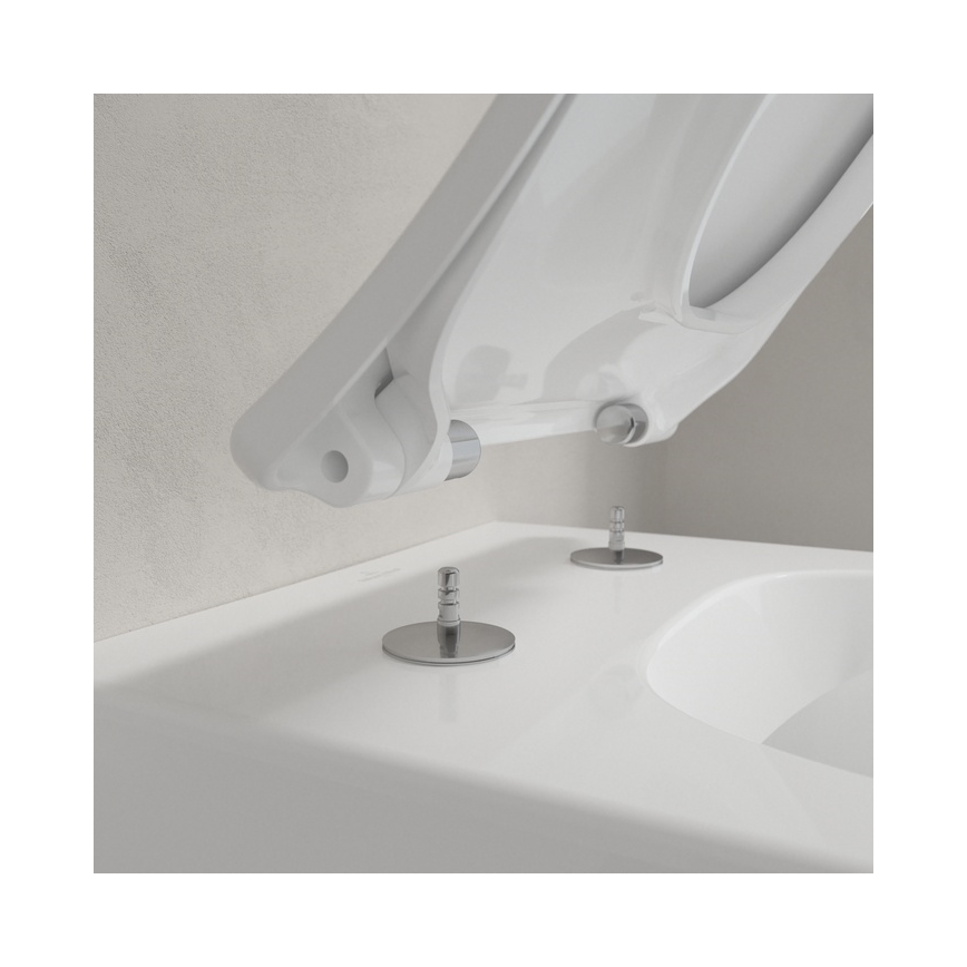 Villeroy & Boch 4611RS01 - Sanita suspensa VENTICELLO em cerâmica branca com assento SoftClose