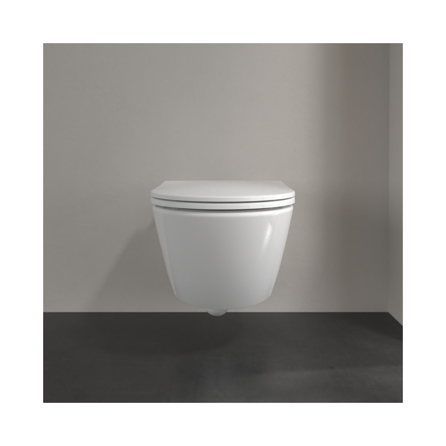 Villeroy & Boch 4670T9R1 - Sanita suspensa com assento SoftClose SUBWAY 3.0, cerâmica/branco