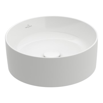 Villeroy & Boch 4A184001 - Lavatório de bancada COLLARO Ø 40 cm cerâmica/branco