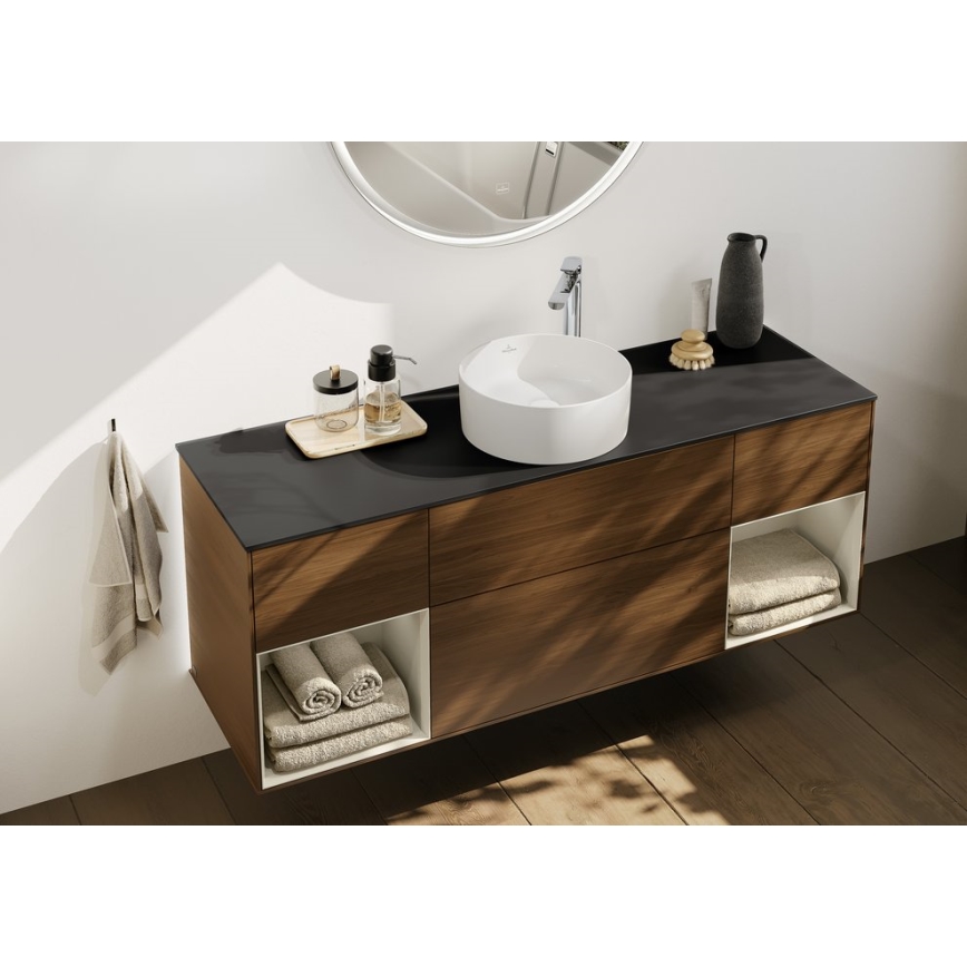 Villeroy & Boch 4A184001 - Lavatório de bancada COLLARO Ø 40 cm cerâmica/branco
