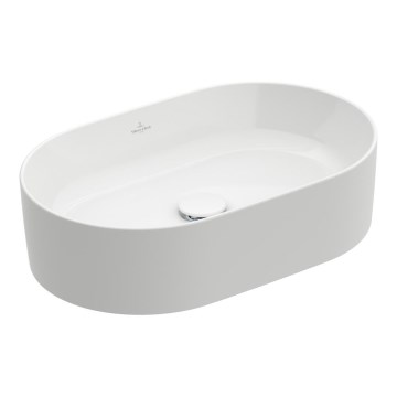 Villeroy & Boch 4A195601 - Lavatório para bancada COLLARO 56x36 cm cerâmica/branco