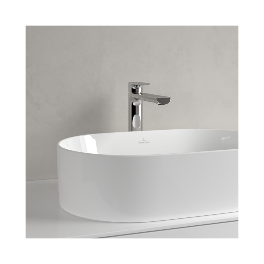 Villeroy & Boch 4A195601 - Lavatório para bancada COLLARO 56x36 cm cerâmica/branco