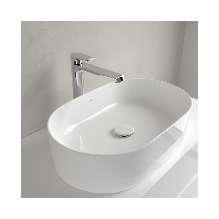 Villeroy & Boch 4A195601 - Lavatório para bancada COLLARO 56x36 cm cerâmica/branco