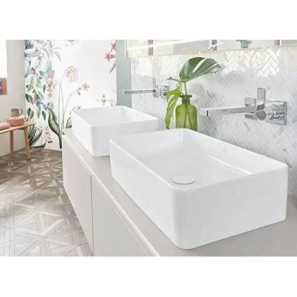 Villeroy & Boch 4A205601 - Lavatório de sobrepor COLLARO 56x36 cm cerâmica/branco