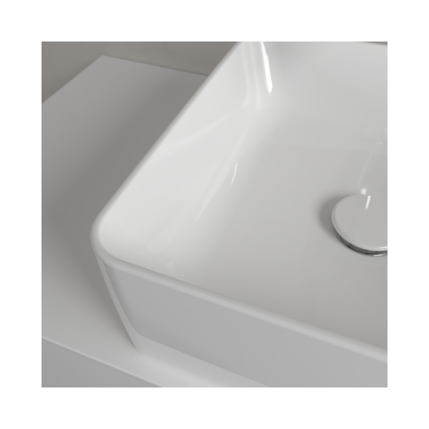 Villeroy & Boch 4A213801 - Lavatório de bancada COLLARO 38x38 cm cerâmica/branco