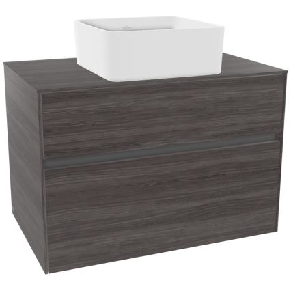 Villeroy & Boch 4A213801 - Lavatório de bancada COLLARO 38x38 cm cerâmica/branco