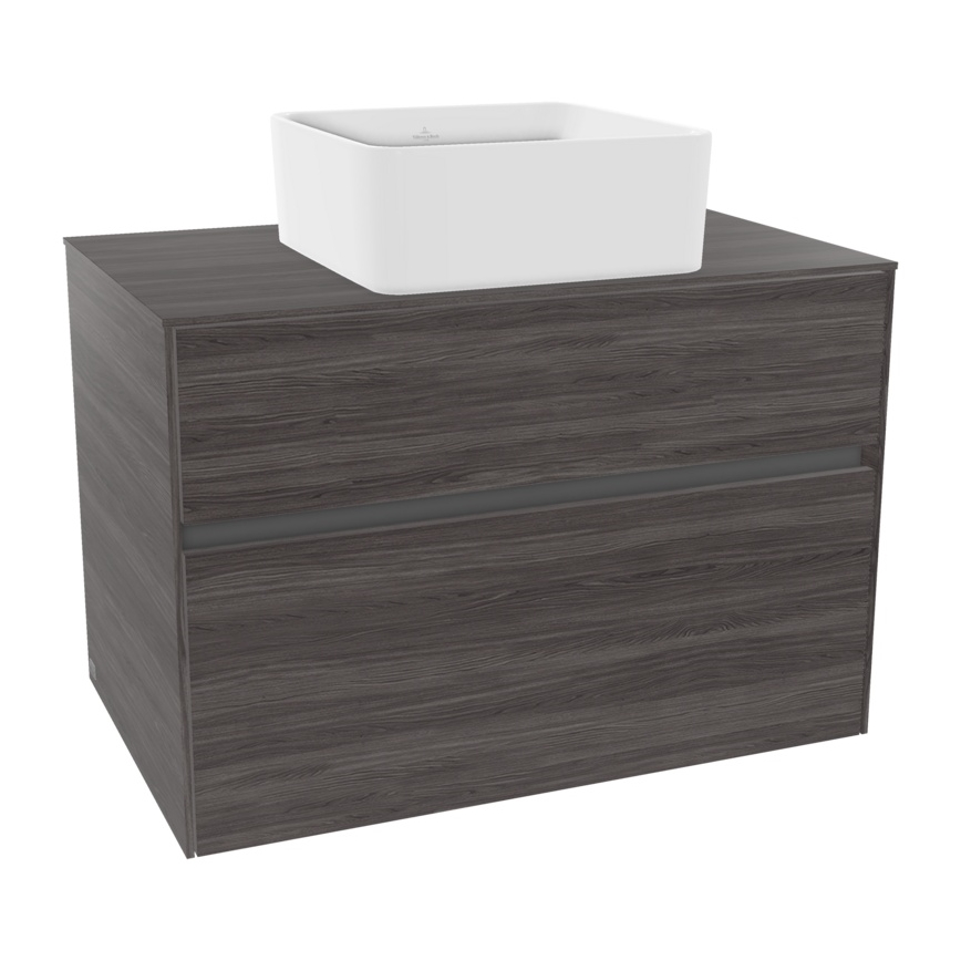 Villeroy & Boch 4A213801 - Lavatório de bancada COLLARO 38x38 cm cerâmica/branco