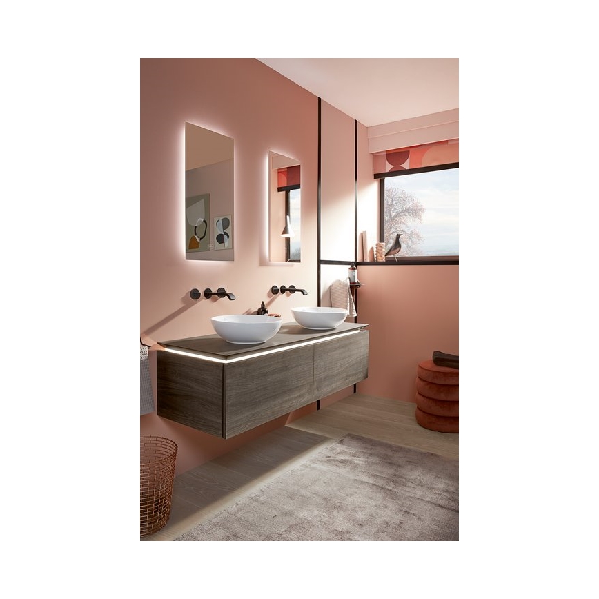 Villeroy & Boch 4A450001 - Lavatório de bancada LOOP&FRIENDS Ø 38 cm, cerâmica branca