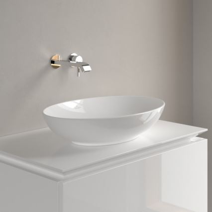 Villeroy & Boch 4A4700R1 - Lavatório de bancada LOOP&FRIENDS 56x38 cm cerâmica/branco
