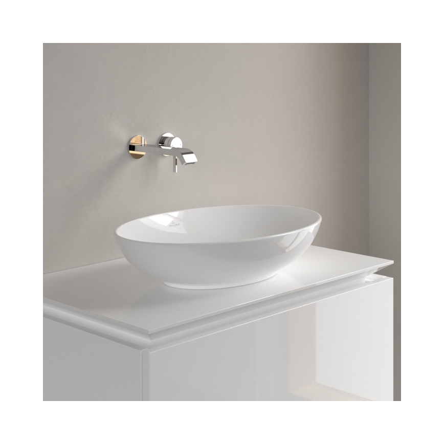 Villeroy & Boch 4A4700R1 - Lavatório de bancada LOOP&FRIENDS 56x38 cm cerâmica/branco