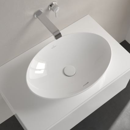Villeroy & Boch 4A4700R1 - Lavatório de bancada LOOP&FRIENDS 56x38 cm cerâmica/branco
