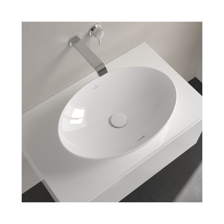 Villeroy & Boch 4A4700R1 - Lavatório de bancada LOOP&FRIENDS 56x38 cm cerâmica/branco