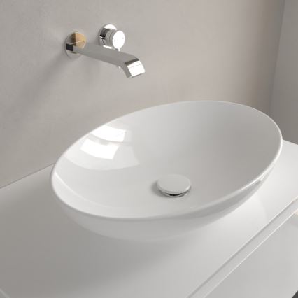 Villeroy & Boch 4A470101 - Lavatório de bancada LOOP&FRIENDS 56x38 cm cerâmica/branco