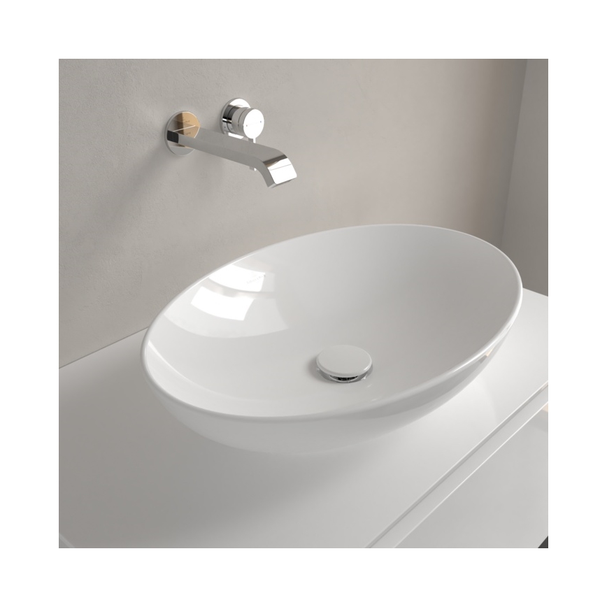 Villeroy & Boch 4A470101 - Lavatório de bancada LOOP&FRIENDS 56x38 cm cerâmica/branco