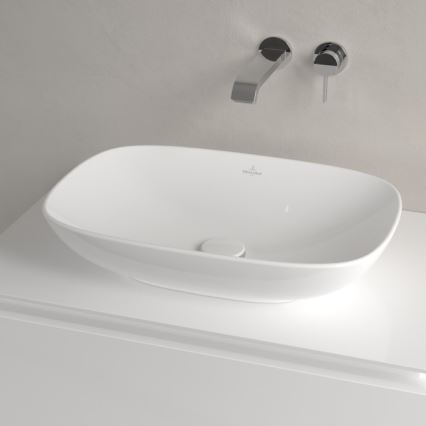 Villeroy & Boch 4A490101 - Lavatório de bancada LOOP&FRIENDS 56x38 cm cerâmica/branco