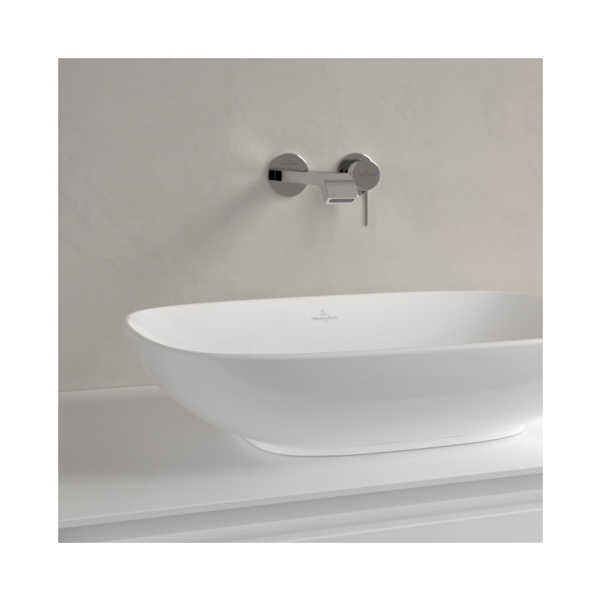 Villeroy & Boch 4A490101 - Lavatório de bancada LOOP&FRIENDS 56x38 cm cerâmica/branco