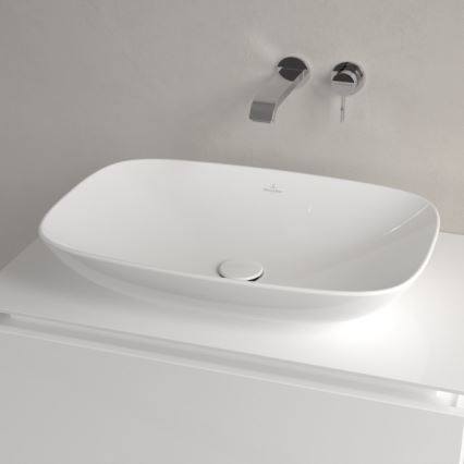 Villeroy & Boch 4A500001 - Lavatório de bancada LOOP&FRIENDS 62x42 cm cerâmica/branco