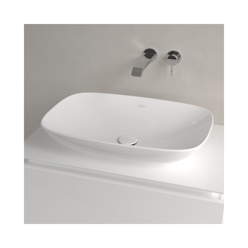 Villeroy & Boch 4A500001 - Lavatório de bancada LOOP&FRIENDS 62x42 cm cerâmica/branco