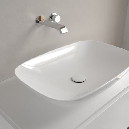 Villeroy & Boch 4A500001 - Lavatório de bancada LOOP&FRIENDS 62x42 cm cerâmica/branco