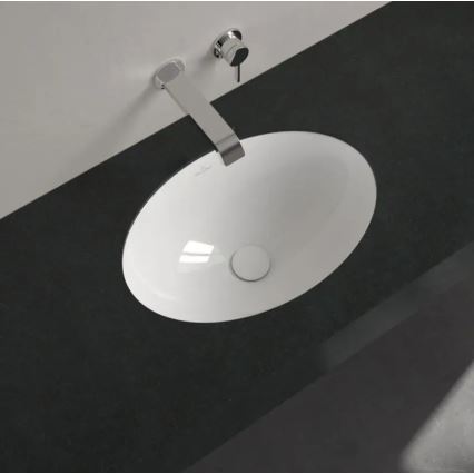 Villeroy & Boch 4A530001 - Lavatório de embutir LOOP&FRIENDS 43x29 cm cerâmica/branco