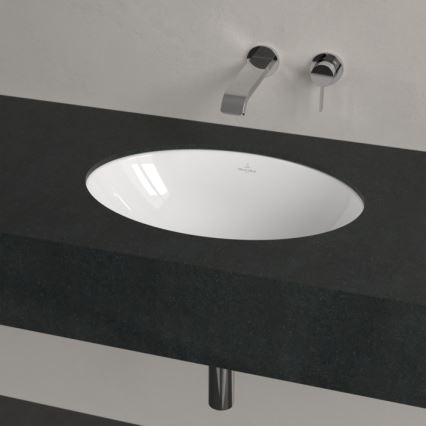 Villeroy & Boch 4A540001 - Lavatório de encastrar LOOP&FRIENDS 48,5x32,5 cm cerâmica/branca