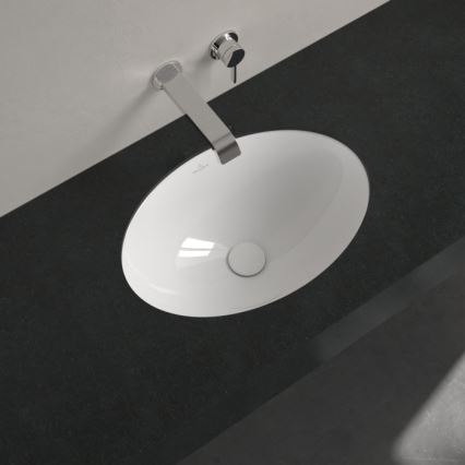 Villeroy & Boch 4A540001 - Lavatório de encastrar LOOP&FRIENDS 48,5x32,5 cm cerâmica/branca