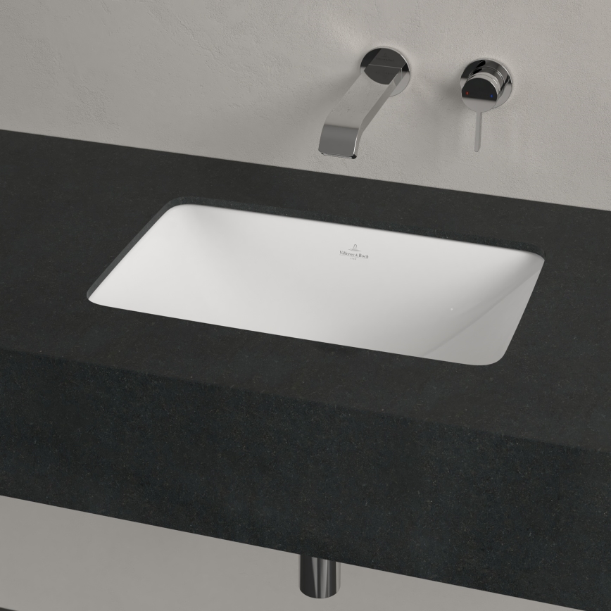 Villeroy & Boch 4A560001 - Lavatório encastrado LOOP&FRIENDS 45x28 cm cerâmica/branco
