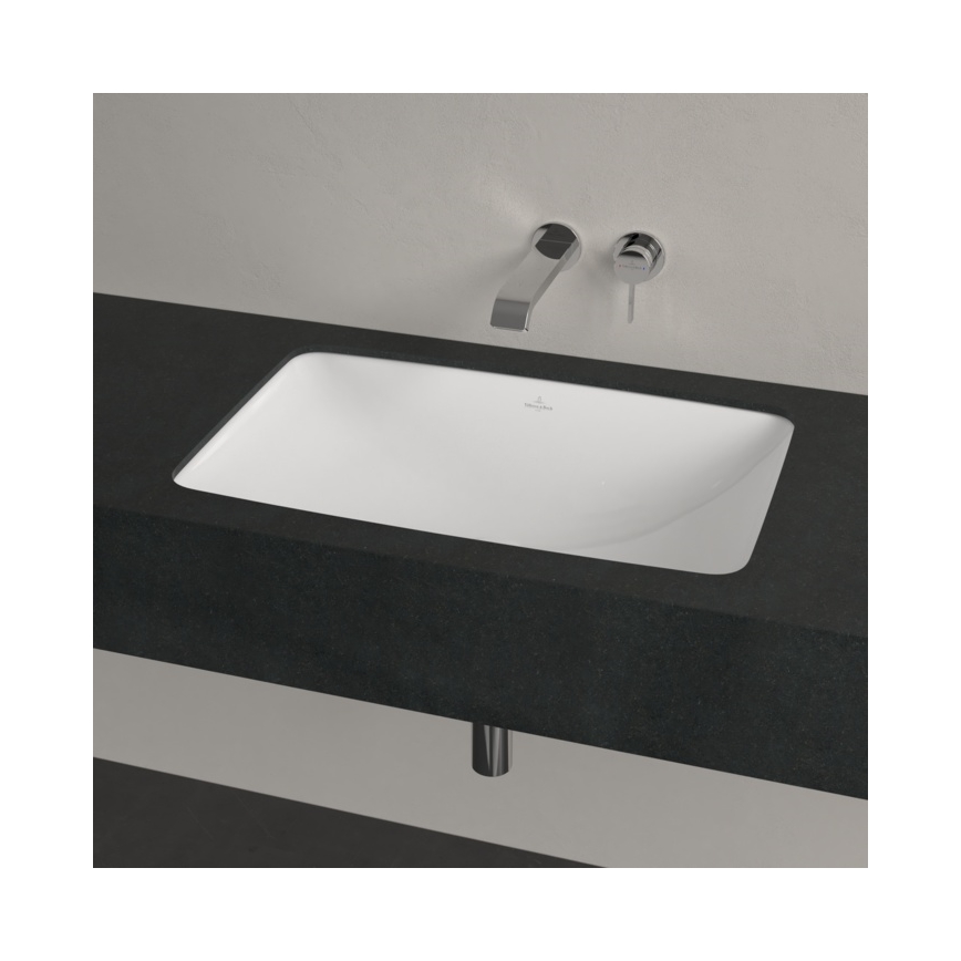 Villeroy & Boch 4A580001 - Lavatório encastrado LOOP&FRIENDS 61,5x38 cm cerâmica/branca
